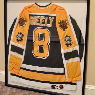 Autographed Cam Neely jersey