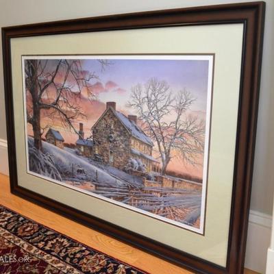 Richard Bollinger limited edition signed lithograph