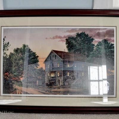 Richard Bollinger limited edition signed lithograph