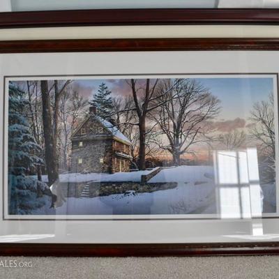 Richard Bollinger limited edition signed lithograph