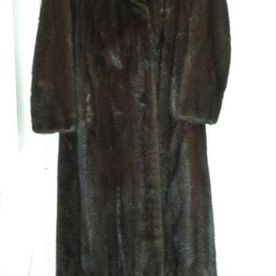 Full length mink coat from Europe
