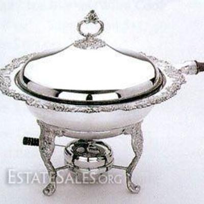 Reed & Barton Burgundy Chafing Dish 2 Quart -Brand new in original box from factory