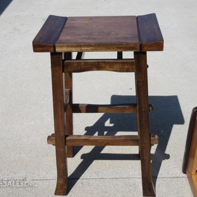 Unique design wooden stool