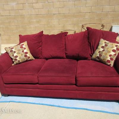 Burgandy Couch