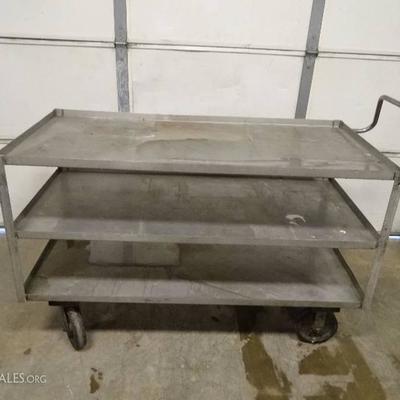 60''x30'' (3) Tier Stainless Cart