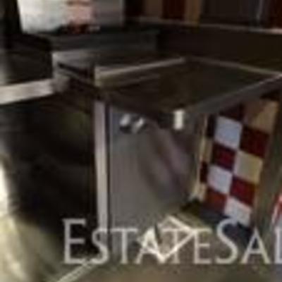 84''x42'' Fully Stainless Server Station With (6)