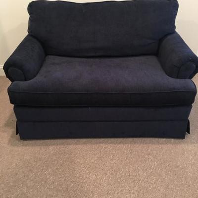 Chair/ converts to a sleeper twin bed. Mint condition.