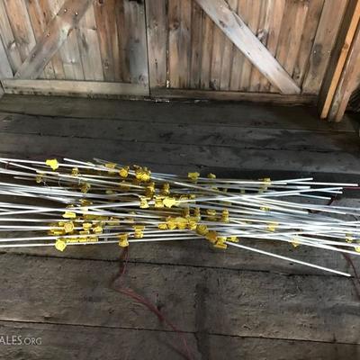 electric fence stakes