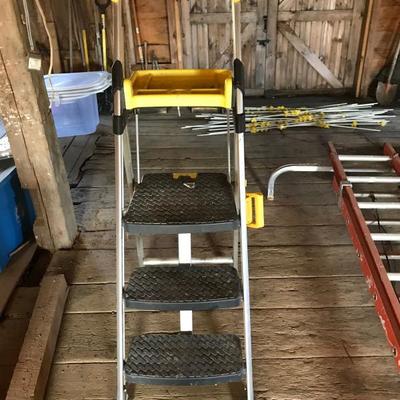 6 foot aluminum step laddert