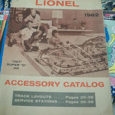 1962 Lionel Accessory catalog