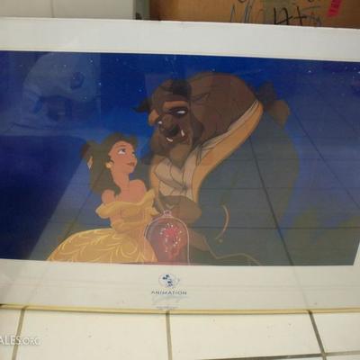 Beauty and The Beast print