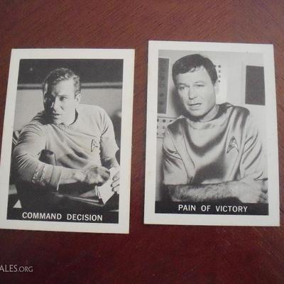 Vintage Star Trek cards