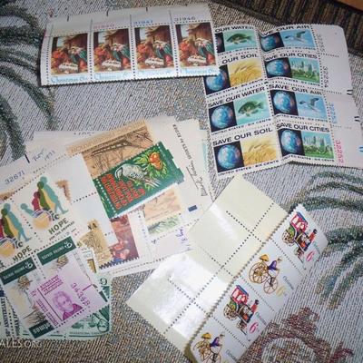 Vintage Unused Stamps