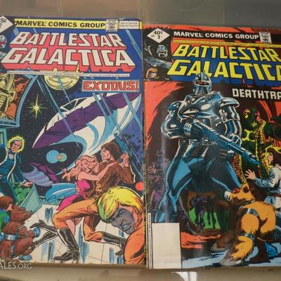 We have 4 Battlestar Galactica comics