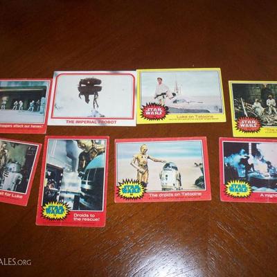 Vintage Star Wars cards