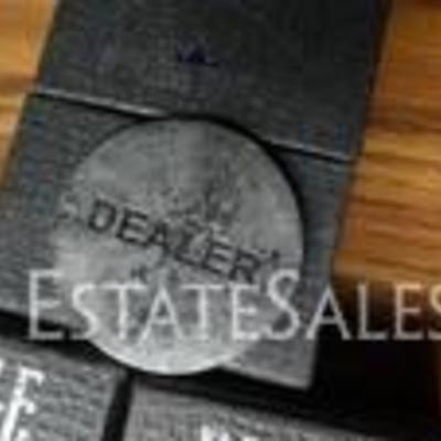 5 bicycle prestige decks of cards in cases and dea ...