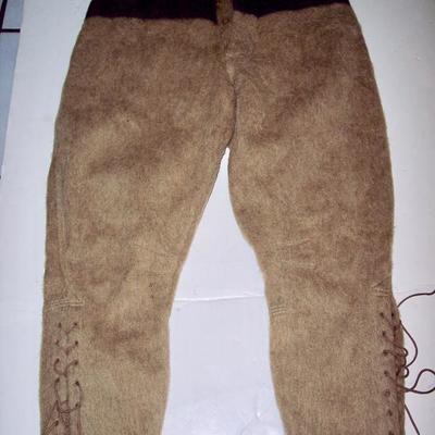 J. GLENN DYER'S ABERCROMBIE & FINCH NY. VINTAGE WOOL PANTS THAT WAS WORN ON Admiral Richard E. Byrd's expedition TO ANTARCTICA. DYER WAS...