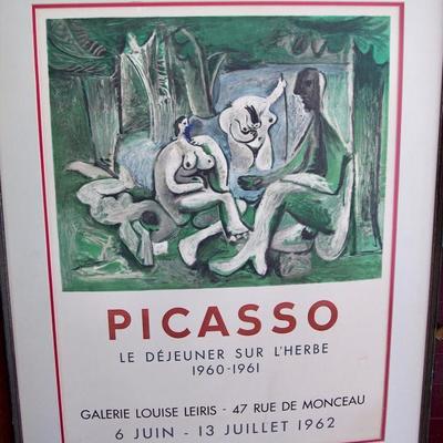 PICASSO LITHOGRAPHIC POSTER 