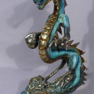 Bronze Sculpture of Dragon