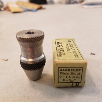 Albrecht Drill Chuck with shaft 0-1.5mm