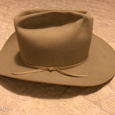 Stetson Gentlemanâ€™s Western Hat  39.â€”