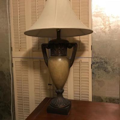 Classic Lamp (35â€h including finial)  57.â€”