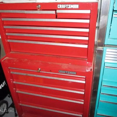 TOOL CHEST AND TOOLS