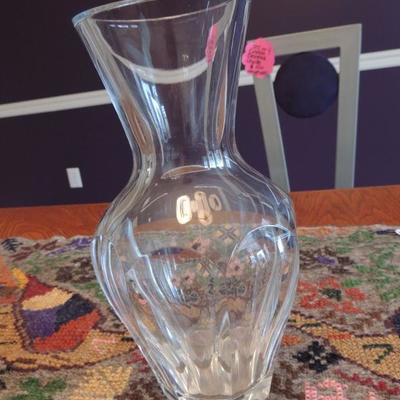 Baccarat vintage vase
