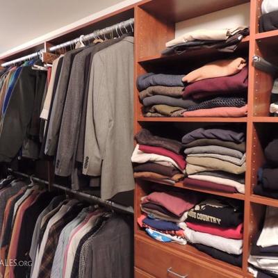 Men's clothing L, XL, quality Italian wool, cashmere, Territory ahead, lands end, shoes 9, 10, 11, belts, hats, gloves. huge quantity!