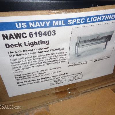 Military Spec Deck Lighting NAWC 619403
