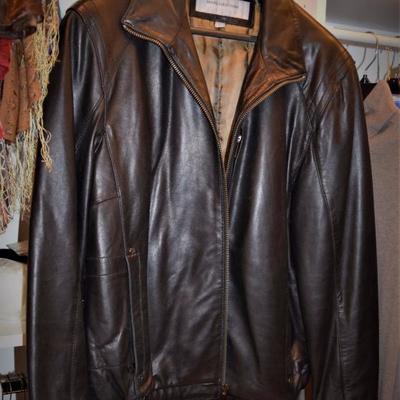 Men's Leather Coat 