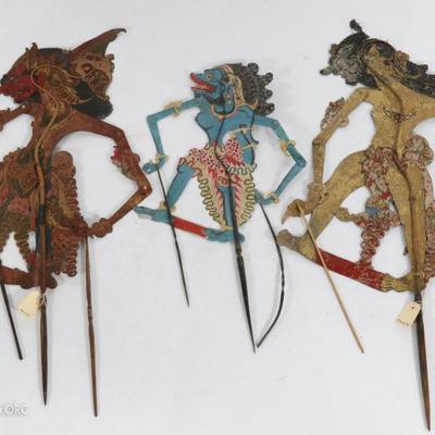 Indonesian Shadow Puppets