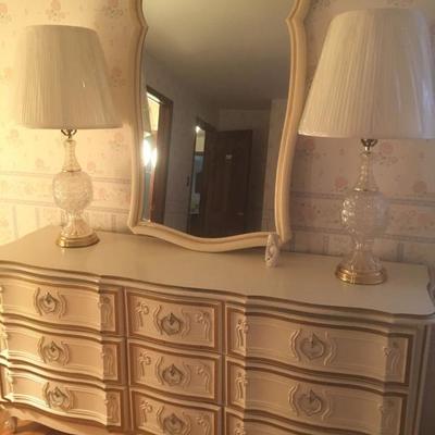 French Provincial bedroom set