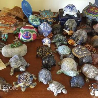 HPT013 Lucky Turtle Figurines Lot #6
