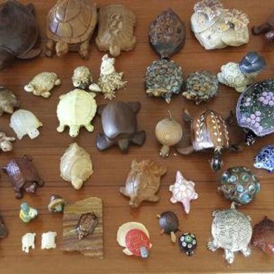 HPT006 Lucky Turtle Figurines Lot #3

