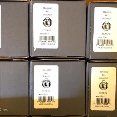Waterford Ornaments, new in original box with logo sticker
