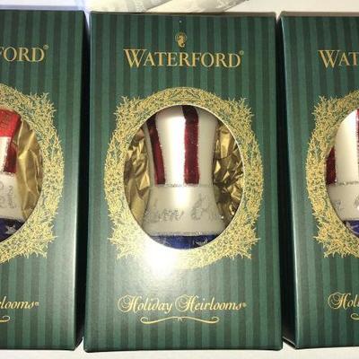 Waterford Ornaments, new in original box with logo sticker
