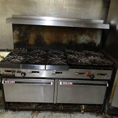 Garland 60'' (10) Burner Range With Double Oven Be ...