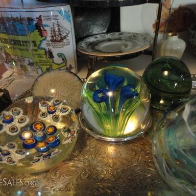 Glass Paperweights