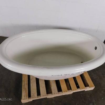 Oval Drop In Soaking Tub Sizes Pictured
