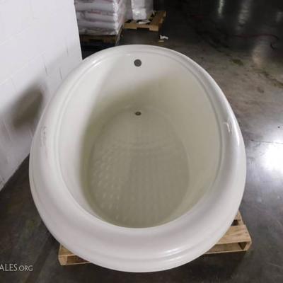 Oval Drop In Soaking Tub Sizes Pictured