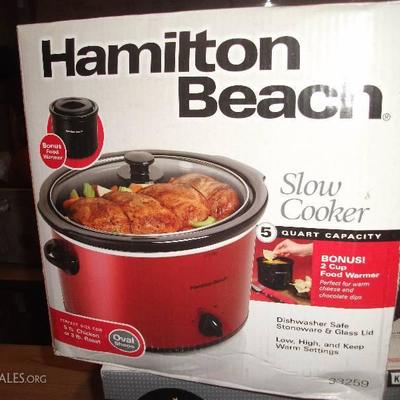 Hamilton Beach 33259 5-Quart Oval Slow Cooker