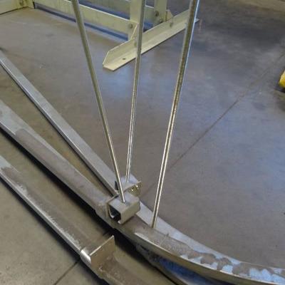 Set Of Welding Curtains And Hangers