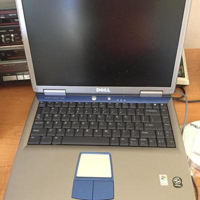 This Dell is in working condition and comes with windows XP