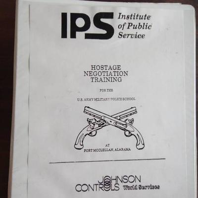 Hostage Negotiation Training Course Manual