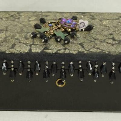 Unique Black Trinket Jewelry Box