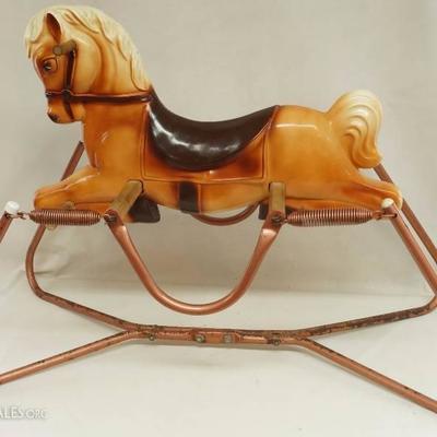 Vintage Children's Rocking Horse - Wow! - What a F ...
