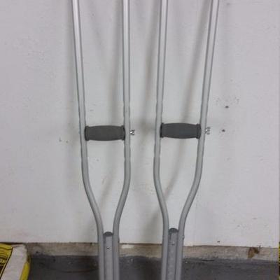 Pair of crutches

