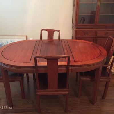 Rosewood Dining Room Set 