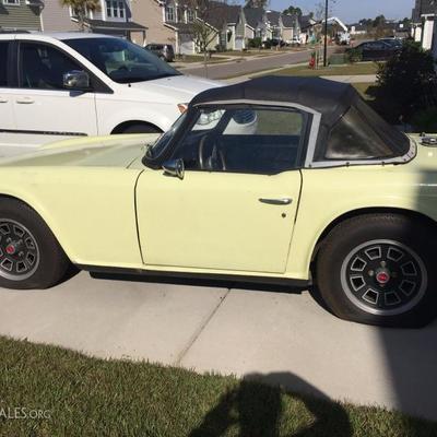 1971 Triumph TR6 ( non running project car)
Replaced frame, painted with Por 15
Replaced Stromberg carburetors with SU carbs
Fuel rails...